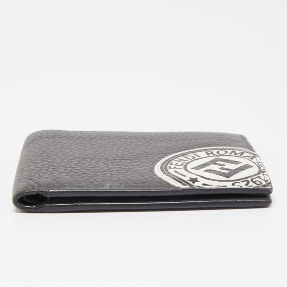 FENDI Grey Leather Roman Bifold Wallet - Picture 7 of 8